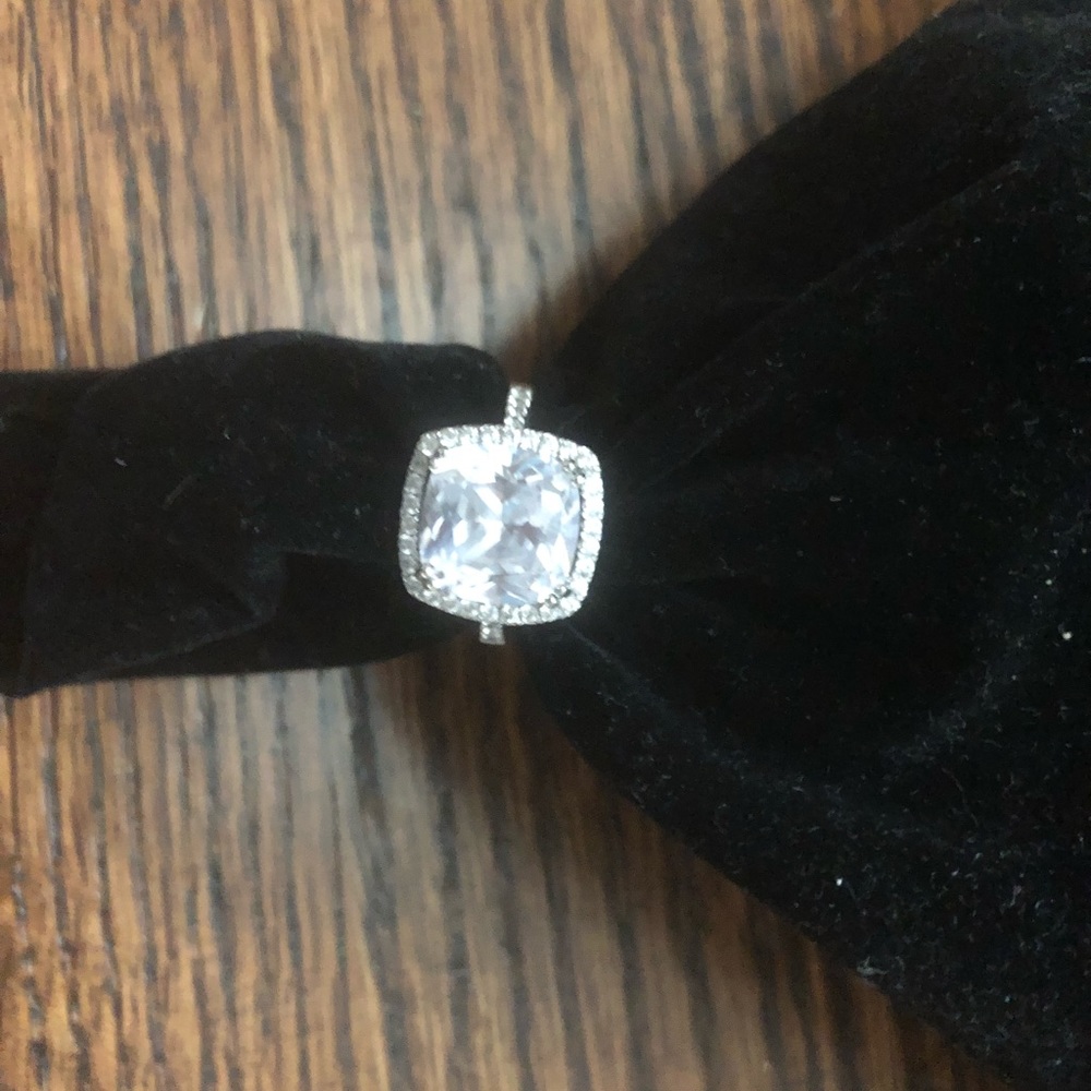 Platinum Vacation Ring- 3 ct cz